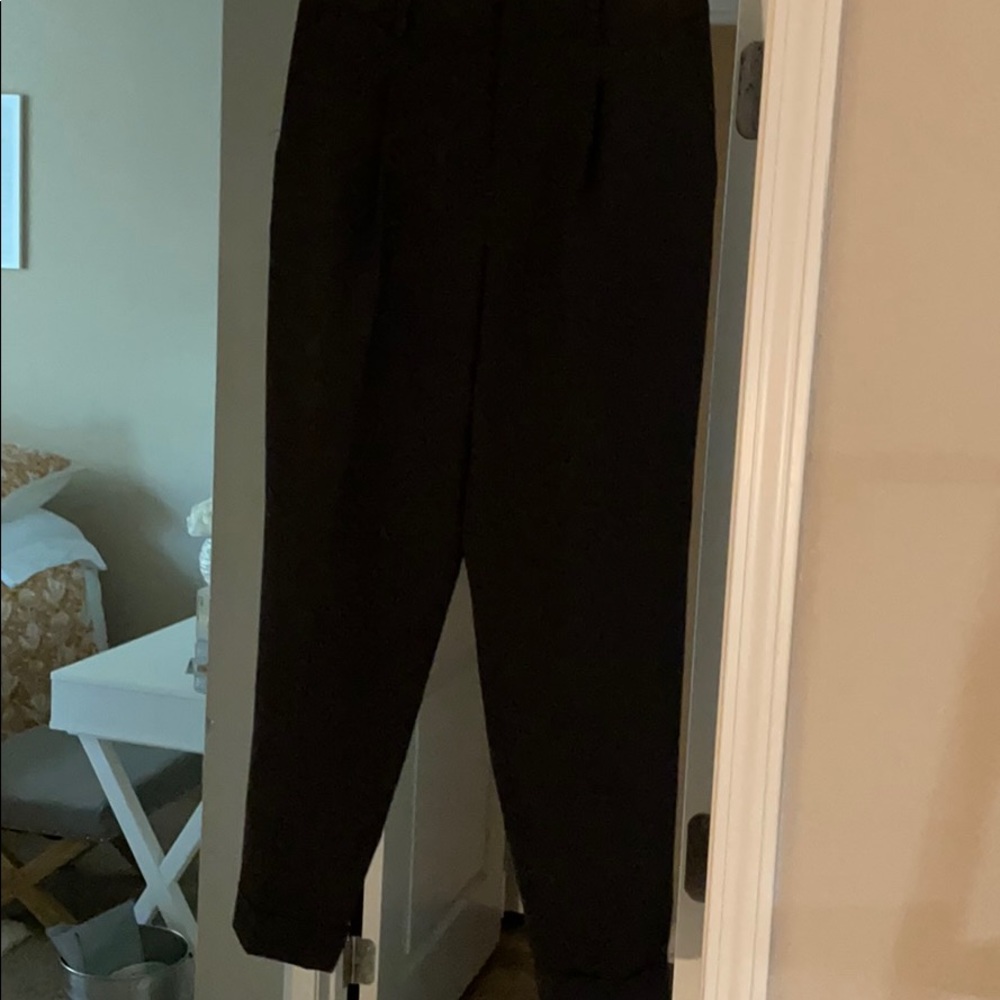 Black work trousers